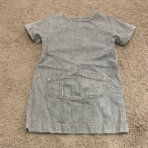 Gymboree Black and White Striped Casual Dress